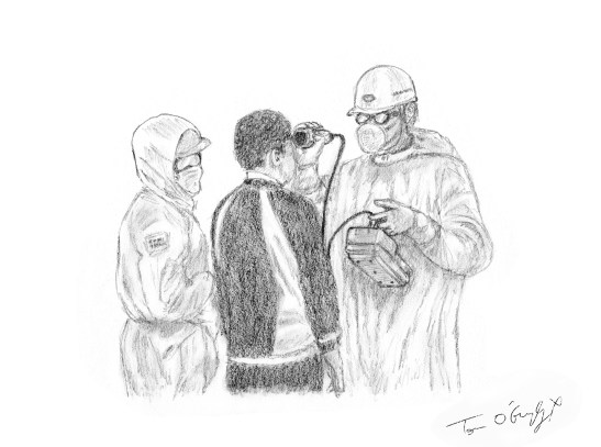 irradiation dosimetrie contamination