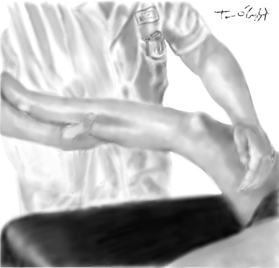 genou examen ressaut