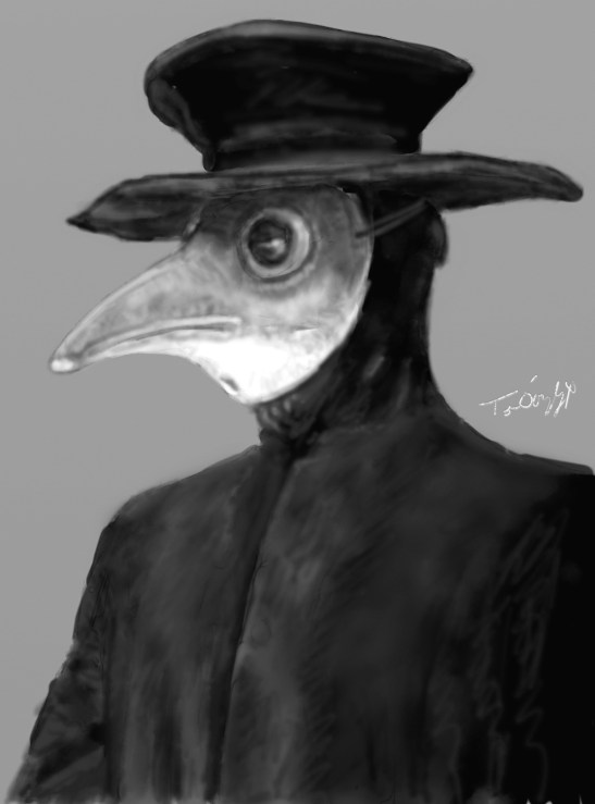 Histoire peste masque bec de corbin