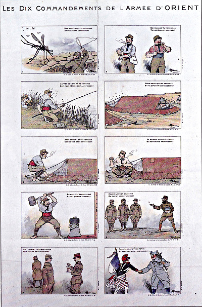 les 10 commandements de l'armée d'Orient